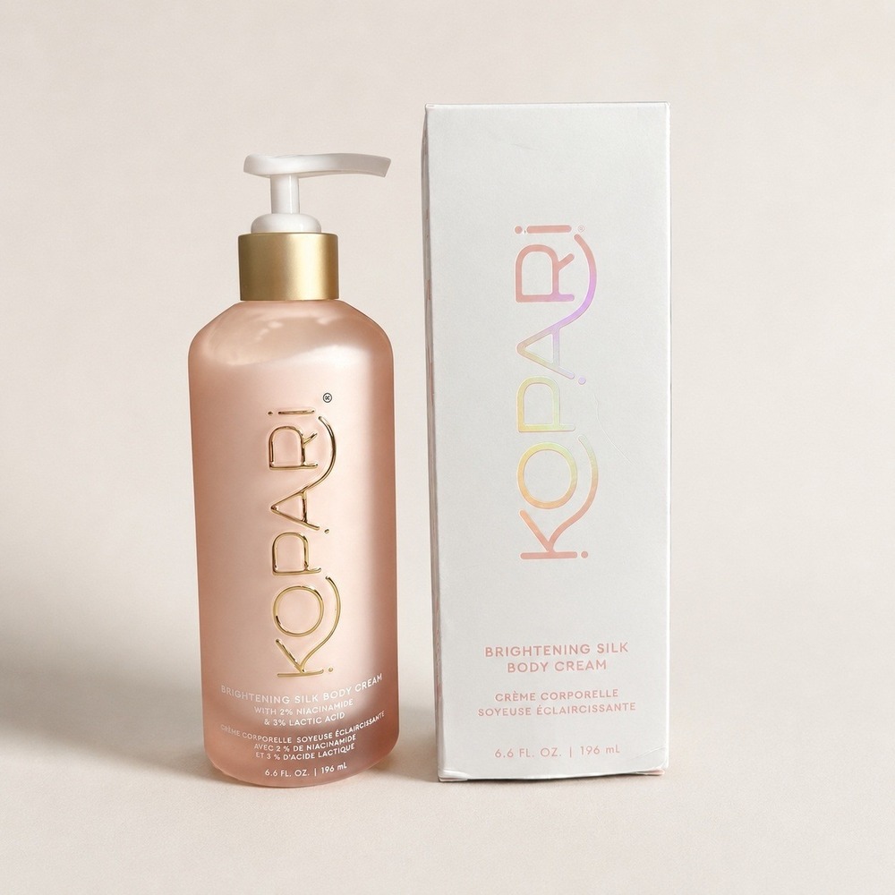 KOPARI Brightening Silk Body Cream 2% Niacinamide 6.6 fl oz NIB